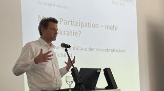 Christoph Neuberger, Direktor des Weizenbaum-Instituts der Freien Universität Berlin.