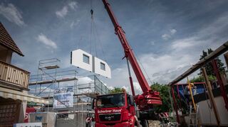 Etwa die Hälfte aller Mieter plant ein Eigenheim zu bauen.