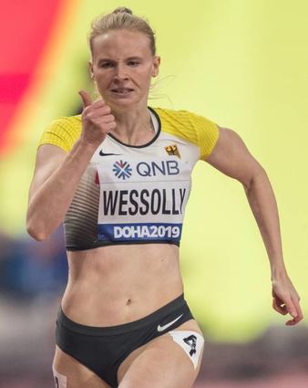 Sprinterin Jessica-Bianca Wessolly hat es ins WM-Aufgebot geschafft.