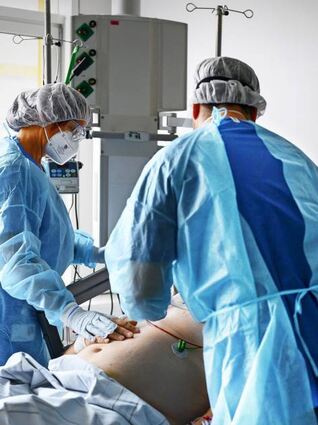 Nur wenige Coronakranke sind derzeit auf der Intensivstation.