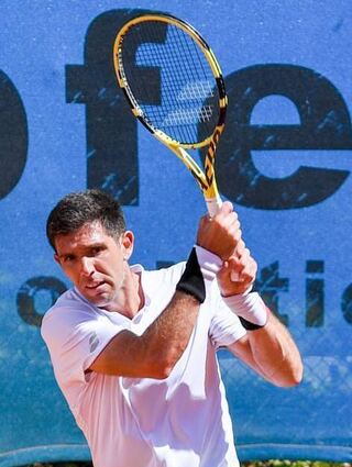 Federico Delbonis war im Einzel und Doppel erfolgreich.