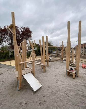Mehr als ein Spielplatz: Die geplante Anlage wird Ende 2023 fertig.