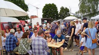 Rund 3000 Besucher nahmen am Stadtteilfest in Franklin teil.