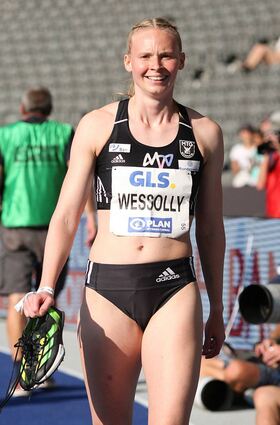 Jessica-Bianca Wessolly von der MTG Mannheim hat in den vergangenen Wochen gezeigt, dass ihre Form stimmt.