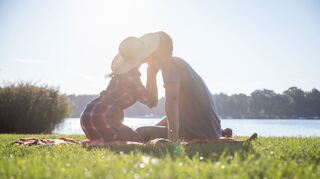 Frühlingsgefühle: Es gibt auch positiven Stress.