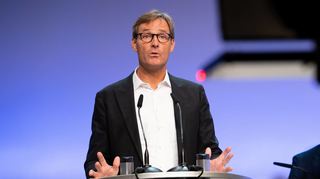 CropEnergies-Vorstandssprecher Stephan Meeder auf der virtuellen Hauptversammlung – live aus dem Mannheimer Rosengarten.