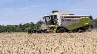 Die Hofgemeinschaft Mechtersheim hat mit der Ernte begonnen.