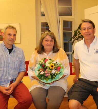 Jochen Metz, Manuela Müller und ihr Nachfolger Jens Weber.
