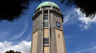 Seckenkeimer Wasserturm: Aufzugmuseum.