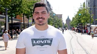 Hat sich in Mannheim schon lange vor seiner offiziellen Einbürgerung zuhause gefühlt: Konstantinos Tzamelasvili.