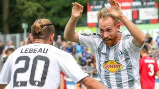 Adrien Lebeau (l.) und Marc Schnatterer fehlen dem SVW zum Saisonstart.