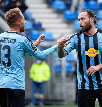 Zwei der größten Namen in der 3. Liga spielen für den SV Waldhof: : Marc Schnatterer (l.) und, Marco Höger gehören zu den Stars der kommenden Saison.