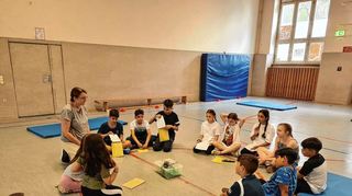 Lesen passiert ganz nebenbei: Neckarstadt-Kids voll konzentriert.