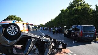 Ursache für den Unfall auf der B 39 bei Hockenheim war offenbar ein Überholmanöver.