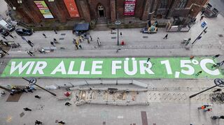 Das 1,5-Grad-Ziel ist eine Marke im Wettlauf mit dem Klimawandel.