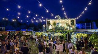 House-Musik und Saxofon-Soli begleiten die Ausstellung des achten „Metropolink“-Festivals