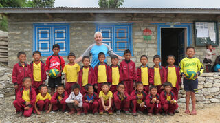 Der Leutershausener Richard May engagiert sich in Nepal für zwei Kinderhäuser in Kathmandu und Sankhu sowie das Bergdorf Bung.