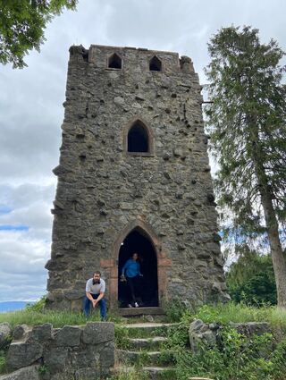 Der Vierritterturm.