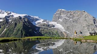 Grandiose Panoramablicke bietet die fantastische Bergwelt der Zentralschweiz rund um den Engelberg am Titlis.