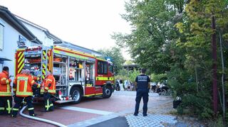 Patienten der umliegenden Stationen wurden in Sicherheit gebracht.