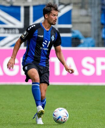 SVW-Abwehrmann Julian Riedel spielte zwei Jahre für den FC Erzgebirge.
