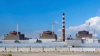 Das Kernkraftwerk Saporischschja im Südosten der Ukraine befindet sich unter russischer Militärkontrolle.