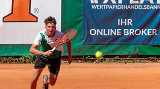 Max Rehberg gab in seinem Einzel zwar alles, er musste sich allerdings dem für Düsseldorf spielenden Slowaken Filip Horansky geschlagen geben.