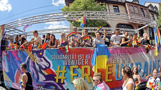 Das diesjährige Motto lautete #FREEUKRAINE - Freiheit für die Ukraine.