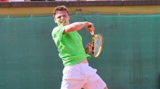 Ein Mann für die Zukunft: Mannheims Philip Florig sammelte gegen den Großhesselohe seine ersten Erfahrungen auf dem Center Court.