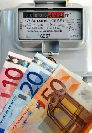 Fünf Cent pro eingesparte Kilowattstunde Gas gibt es für die Teilnehmer an der Sparaktion. Der Maximalbetrag ist allerdings begrenzt.