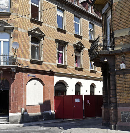Eingang zur Lupinenstraße.
