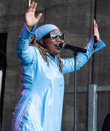 Überzeugte mit Kraft in der Stimme: Fusion-Jazz-Künstlerin Yvonne Mwale.