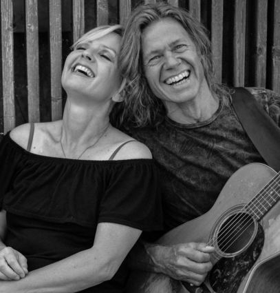 Ein witziges Duo: Sandie Wollasch & Matthias Hautsch Duo.