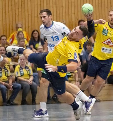 So kennt man Jannik Kohlbacher seit Jahren – durchsetzungsstark und torgefährlich am gegnerischen Kreis.