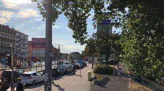 Verkehrschaos auf dem Mannheimer durch die Straßensperrungen in der Innenstadt, dem Jungbusch und der Neckarstadt.