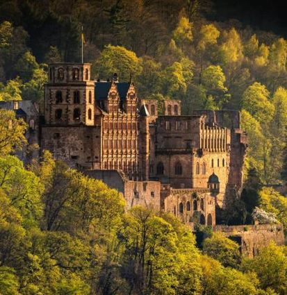 Die wohl schönste Ruine der Welt: Schloss Heidelberg.