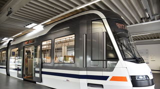 Weitere Eindrücke der neuen Rhein-Neckar-Straßenbahn der Verkehrsbetriebe.