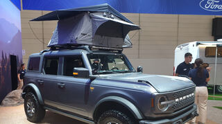 mid Düsseldorf - Der Ford Bronco macht ordentlich Furore beim Caravan Salon.