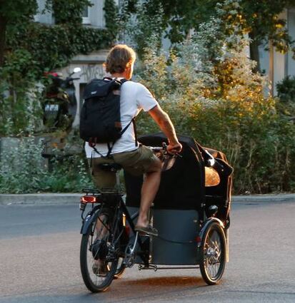 Lastenfahrräder werden immer beliebter – auch mit E-Antrieb.