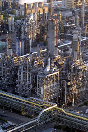 Steamcracker im BASF-Werk Ludwigshafen.