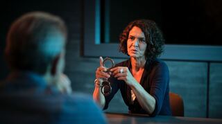 Ulrike Folkerts bekommt es in ihrem 75. „Tatort“ mit Götz Otto als Gegenspieler zu tun. „Das Verhör“ heißt der Film, der am Sonntag läuft.