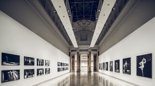 Blick in die Ausstellung im Palazzo delle Esposizioni in Rom. Rund 60 Arbeiten des Fotografen Ruediger Glatz sind dort von Juli bis September zu sehen.