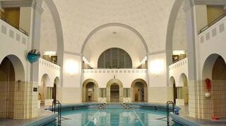 Das Herschelbad in Mannheim.