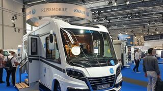 mid Düsseldorf - Große Reisemobile wie den SUN I 700 LEG präsentierte Knaus Tabbert.