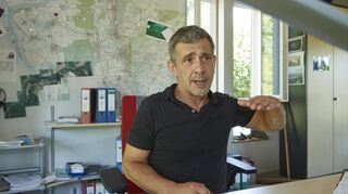 Ulrich Androsch, Geschäftsführer beim Gewässerverband Bergstraße in Lorsch.