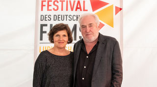 Michael und Daniela Kötz zogen kurz vor dem Finaltag des 18. Festivals des Deutschen Films in Ludwigshafen gemeinsam Bilanz.