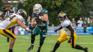 Durchgesetzt haben sich die „Haller! Unicorns im Viertelfinale um die Deutsche Meisterschaft im American Football. Jetzt geht es gegen die Allgäu Comets.
