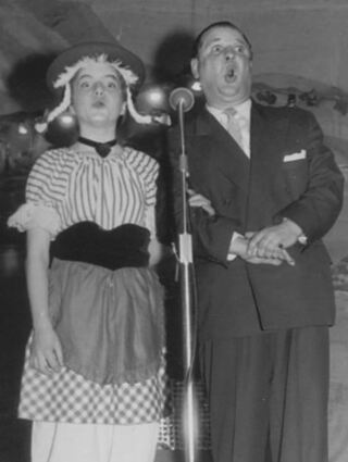 Anfang der Karriere: Joana mit Walter Zehntbauer beim Konsumverein.