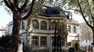Das Haus in der Otto-Beck-Straße 38, in dem die Familie Goldschmidt lebte.