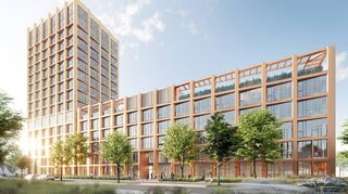 Die Baugenehmigung ist erteilt: Der Neubau soll 60 Meter hoch werden.